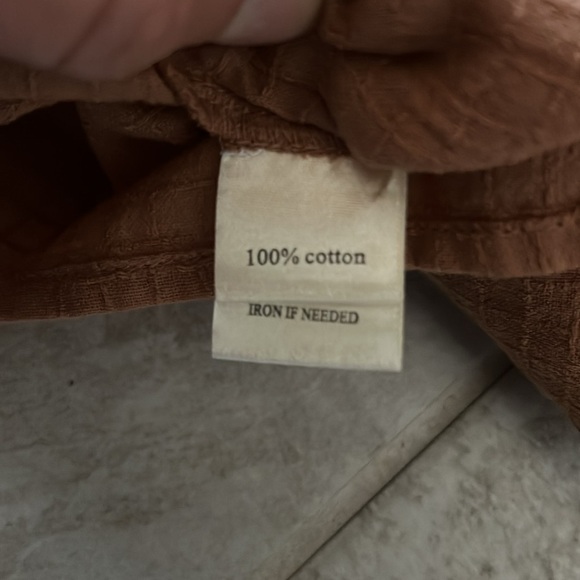 Dylan XS Poets blouse NWT gorgeous brown color - Picture 5 of 8